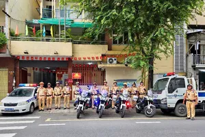 TP.HCM ra quân tổng kiểm soát phương tiện đường thủy và bảo đảm an toàn giao thông 