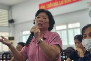 Cử tri TP.HCM phản ánh đường sụt lún, ngập nặng khi mưa lớn 