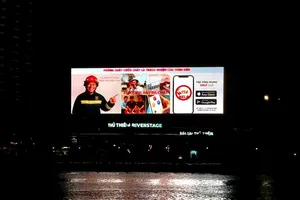 TP.HCM: Cảnh sát tuyên truyền PCCC bằng cụm màn hình Led 4500 m2