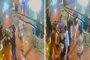 Hơn 10 người đập phá quán ăn ở phường Hiệp Bình lúc nửa đêm