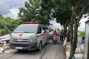 TP.HCM: Kéo điện từ nhà ra mương chích cá, 2 anh em gặp nạn