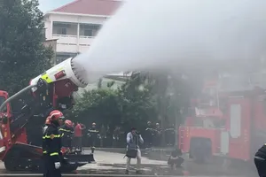 Thay đổi thời gian diễn tập chữa cháy tại hầm sông Sài Gòn