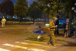 TP.HCM: Cãi nhau trong nhà, 1 phụ nữ chạy ra đường thì bị xe tải tông tử vong