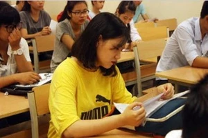 Thí sinh tự tin do được thi tại địa phương