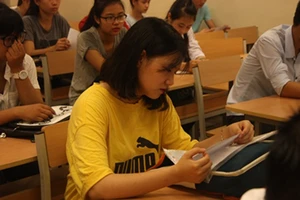 Thí sinh vi phạm kỷ luật chủ yếu ở các môn khối C