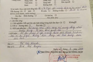 Vụ cháu bé nghi bị xâm hại: Có tụ máu ở góc màng trinh