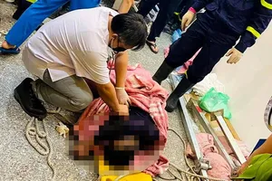 Rơi thang máy tại căn nhà 7 tầng ở Hà Nội, 2 công nhân tử vong
