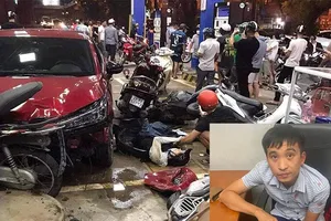 Hà Nội: Khởi tố vụ án, tạm giữ hình sự tài xế lao ô tô vào cây xăng đường Láng 