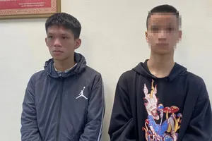 Hai thanh thiếu niên cầm kiếm ra đường để cướp lúc rạng sáng