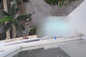 Cháu bé 4 tuổi rơi từ tầng 12 xuống đất tử vong