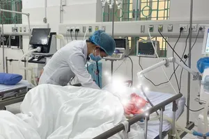 2 người bị trâu, bò húc đa chấn thương