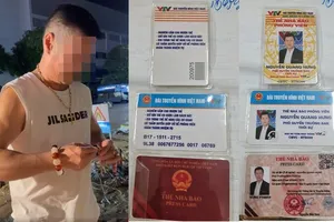 Vi phạm nồng độ cồn, tài xế xuất trình thẻ nhà báo giả 