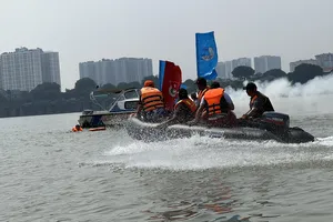 Tập huấn kỹ năng cứu hộ cho tình nguyện viên đội phản ứng nhanh giao thông