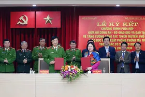 Bộ Công an và Bộ GD&ĐT phối hợp tuyên truyền, giáo dục phòng, chống ma tuý