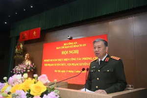 Tăng cường đấu tranh với tội phạm có tổ chức, tội phạm xuyên quốc gia