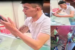 Công an truy tìm hung thủ cướp giật điện thoại ở Vĩnh Phúc