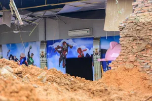 Hiện trường vụ 3 trẻ tử vong trong cơn mưa lớn ở Hà Nội