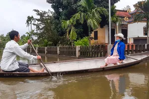Bộ Công an ra công điện khắc phục nhanh hậu quả mưa lũ ở Trung Bộ