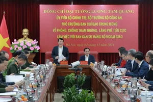 Bộ Công an: Chống lãng phí như cơm ăn áo mặc hàng ngày