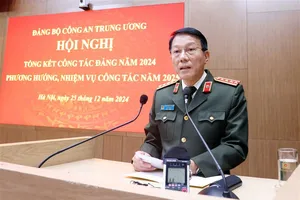 Thư chúc mừng của Bộ trưởng Bộ Công an dịp năm mới 2025