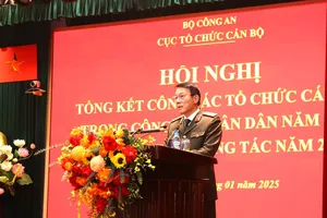 Bộ trưởng Lương Tam Quang: Khẩn trương hoàn thiện Đề án tinh gọn tổ chức bộ máy công an các cấp 