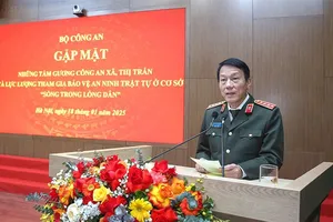 Bộ trưởng Lương Tam Quang: Xây dựng lực lượng an ninh cơ sở thật sự là 'cánh tay nối dài'