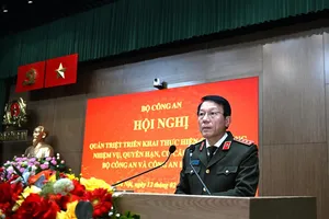 Yêu cầu của Bộ trưởng Lương Tam Quang khi sắp xếp bộ máy ngành Công an 