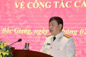 Đại tá Nguyễn Quang Vinh làm Giám đốc Công an tỉnh Bắc Giang