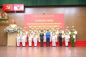 Danh sách 20 gương mặt trẻ Công an tiêu biểu năm 2024