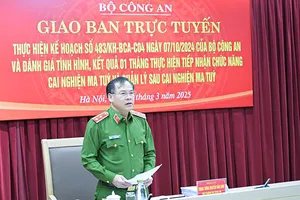 Thứ trưởng Bộ Công an: Chấm dứt tình trạng 'đánh khúc giữa' khi đánh án ma túy