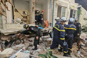 Hình ảnh ngày đầu cứu nạn, cứu hộ của Đoàn công tác Bộ Công an tại Myanmar