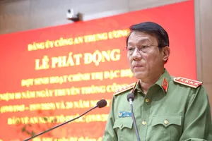 Bộ Công an phát động đợt sinh hoạt chính trị đặc biệt