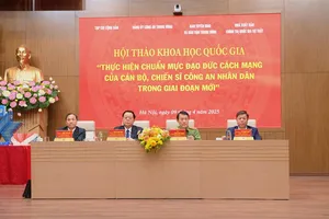 'Mỗi bước trưởng thành của CAND đều bắt nguồn từ đạo đức cách mạng'