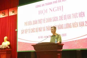 Đại tá Nguyễn Ngọc Quyền: Tuyệt đối không để cán bộ chiến sĩ có phẩm chất, năng lực xuất ngũ