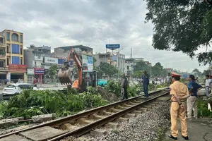 Hà Nội: Đóng 5 lối đi tự phát qua đường sắt ở thị trấn Văn Điển 