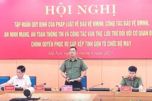 Hà Nội tập huấn an toàn thông tin, bảo vệ bí mật Nhà nước trong sắp xếp bộ máy