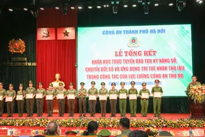 Hơn 7.500 cán bộ, chiến sỹ Công an Hà Nội hoàn thành khóa học ứng dụng trí tuệ nhân tạo 