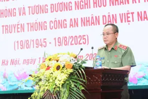 Công an Hà Nội gặp mặt lãnh đạo qua các thời kỳ 