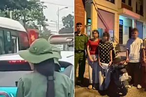 Xử lý 3 học sinh có hành động phản cảm khi đoàn phục vụ A80 đi qua