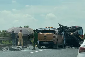 Nguyên nhân ban đầu vụ tai nạn liên hoàn trên cao tốc Pháp Vân - Quốc lộ 45