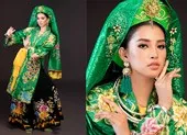 Tiểu Vy gây ấn tượng tại Miss World với múa chầu văn