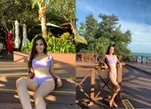 Tiểu Vy mặc bikini khoe cơ bụng tại Miss World 2018