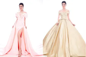 Lộ diện 4 chiếc đầm dạ hội Tiểu Vy mang đến Miss World