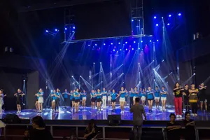 Sân khấu xoay cho chung khảo Miss World Việt Nam 2019