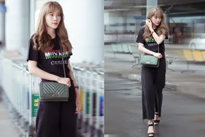 Nam Em diện cả “cây” đồ hiệu, đẹp tựa gái Hàn