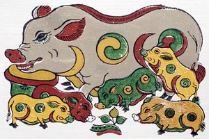 Nghề làm tranh dân gian Đông Hồ được gửi đến UNESCO