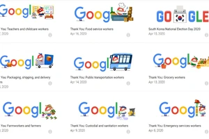 Google tôn vinh những ngành nghề khác nhau trong mùa dịch