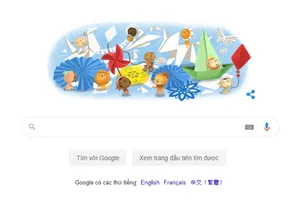 Google Doodle mừng ngày Quốc tế Thiếu nhi 