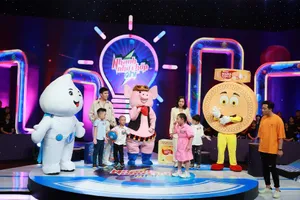 Anh Tú làm giám khảo trong Nhanh như chớp nhí 