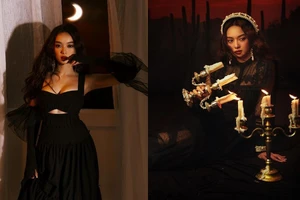 Kaity Nguyễn lột xác với bộ ảnh Halloween 